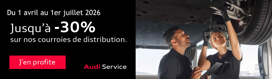 Offres du moment courroie Audi 2026